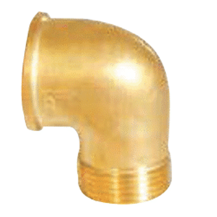 ELBOW WITH TAIL / (BRASS)
